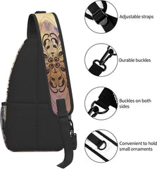Unisex Chest Bags Crossbody Sling Backpack Travel Hiking Daypack
