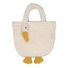 Women Tote Bag Faux Lambswool Fur Shoulder Bag Crossbody