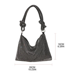 Sparkling Rhinestone Evening Bag for Cocktail Nights