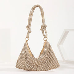 Sparkling Rhinestone Evening Bag for Cocktail Nights