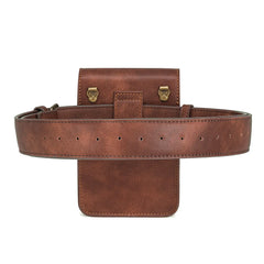 Gothic Steampunk Women Shoulder Bag Motorcycle Belt Fanny Pack