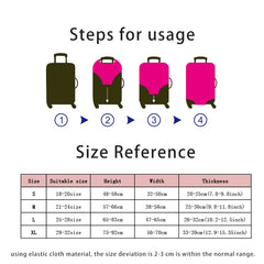 Elastic Luggage Cover Anti-scratch Protective Cover