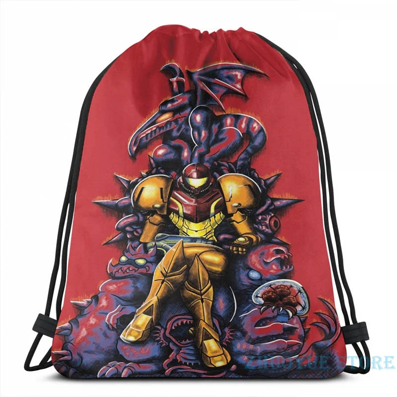 Metroid Gaming USB Charge Backpack - Huntress' Throne