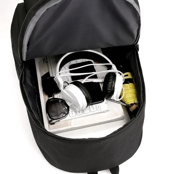 Arknights School Backpack Anti-Theft USB Charging Laptop Bag