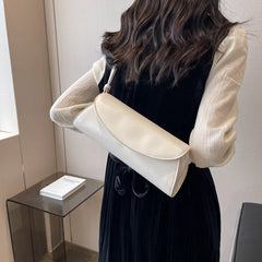 Spring Vintage Leather Bucket Bag Crossbody