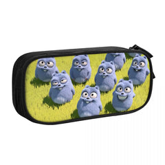 Grizzy & Lemmings Pen Box School Anime Zipper Bag Child Stationery Gift