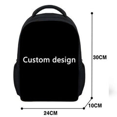 Super-Malio Pattern Kindergarten Backpack