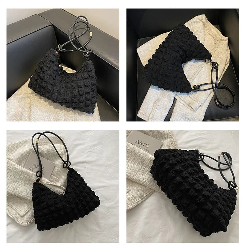 Soft Women's Handbag Large Capacity Shoulder Bag