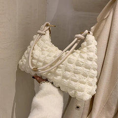 Soft Women's Handbag Large Capacity Shoulder Bag