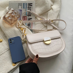 Women's PU Leather Crossbody Shoulder Bag Messenger Bag