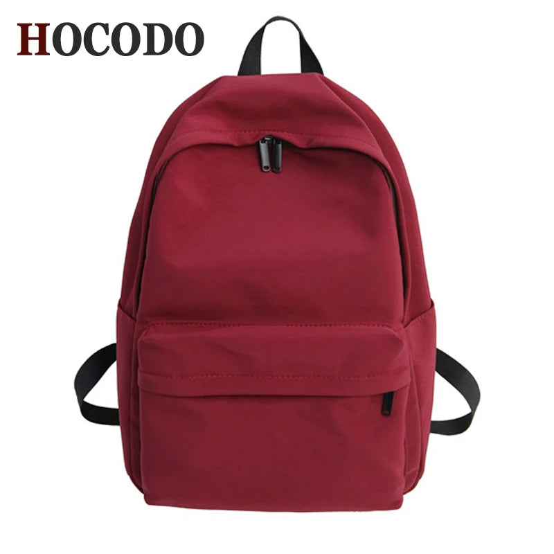 Large Capacity Canvas Backpack for Teenagers Women College Travel Mochila