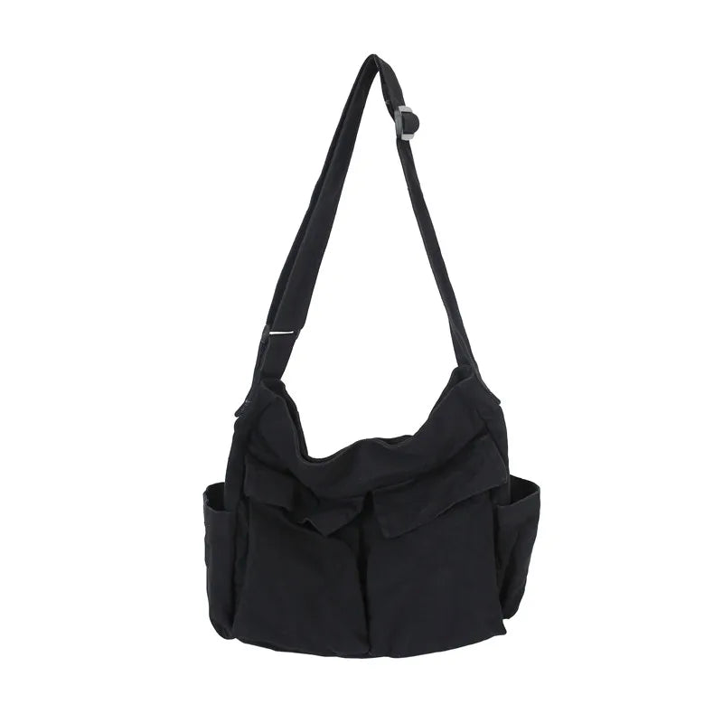 Women's Large Capacity Canvas Shoulder Bag Tote