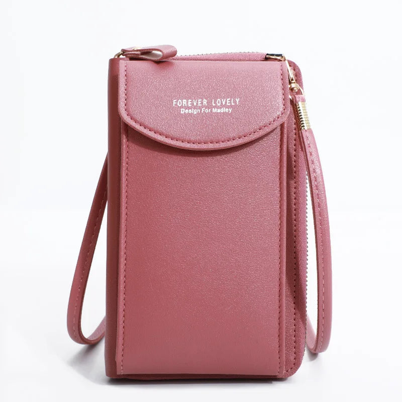 Small Crossbody Bags Women Mini Matte Leather Shoulder Bag Clutch