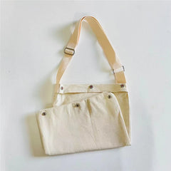 Heart Canvas Bag Foldable Reusable Tote Bag