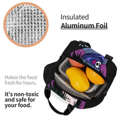 HXH Feitan Insulated Lunch Bag Hunter X Hunter Lunch Tote for Picnic