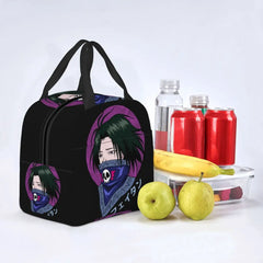 HXH Feitan Insulated Lunch Bag Hunter X Hunter Lunch Tote for Picnic