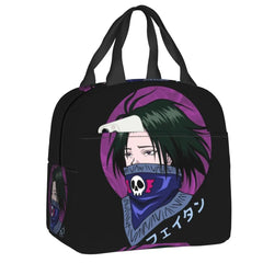HXH Feitan Insulated Lunch Bag Hunter X Hunter Lunch Tote for Picnic