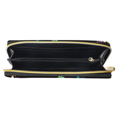 Polynesian Tribal Hawaii Print Zipper Women's Wallet