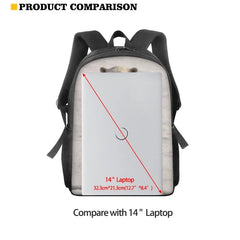 Kids Cartoon Backpack Polar Bear School Bookbag 15inch