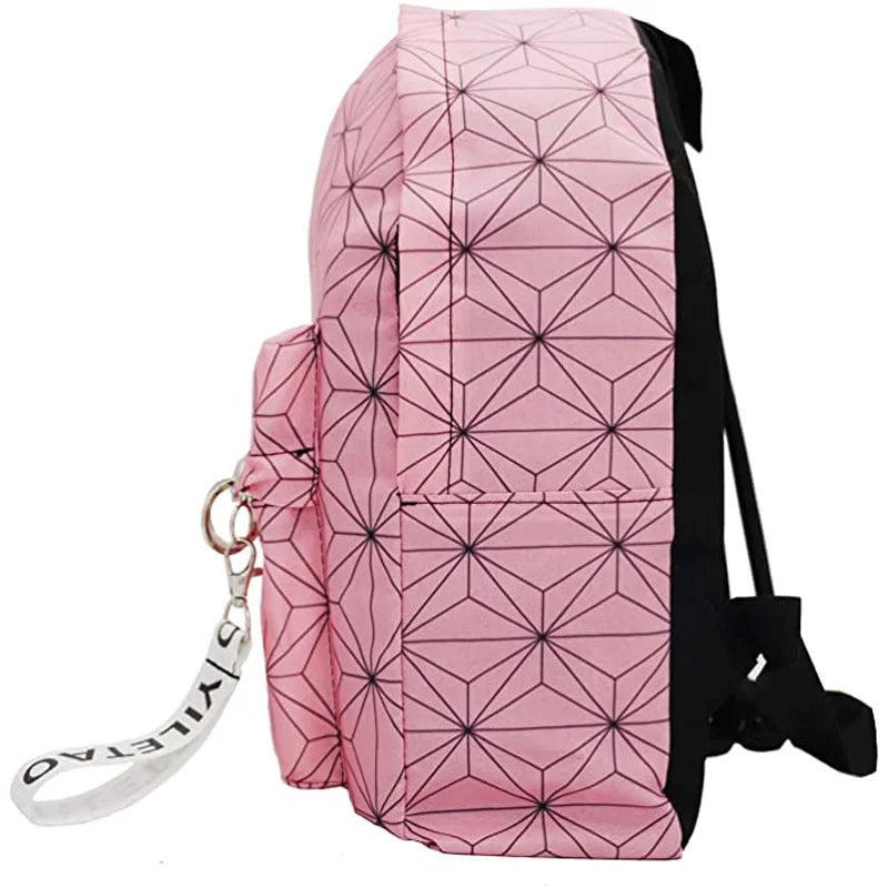 Anime Demon Slayer Tanjirou Cosplay Backpack Oxford Shoulder Bag