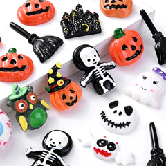 Halloween Pumpkin Hat Resin Patch DIY Craft
