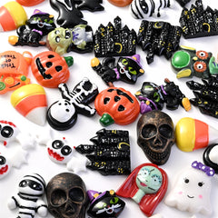 Halloween Pumpkin Hat Resin Patch DIY Craft