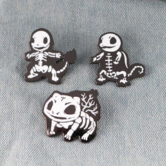 Halloween Skull Enamel Pin Lapel Pin for Backpack Badges Brooch