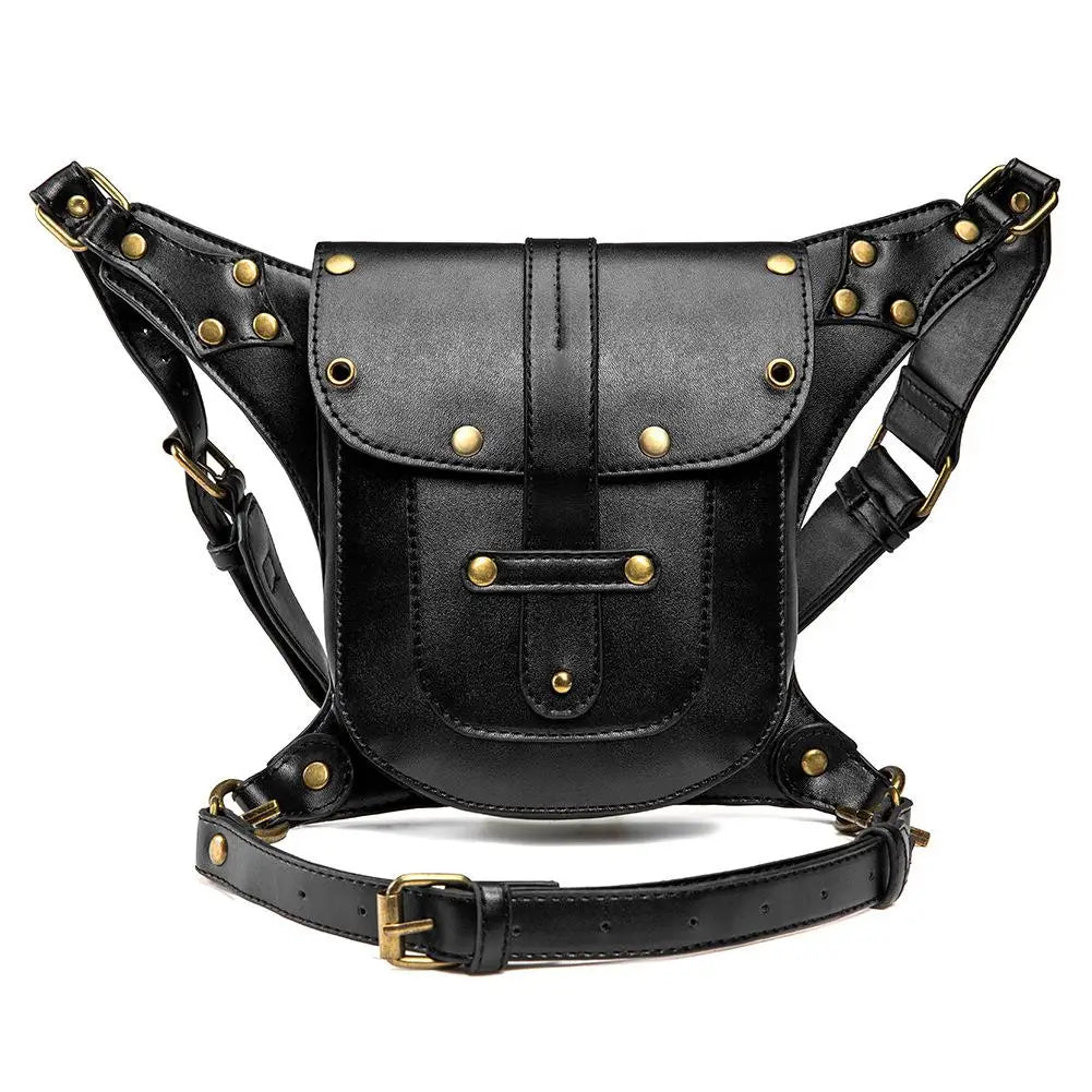 Halloween Single Shoulder Messenger Bag Punk Tactical Waist Fanny Pack