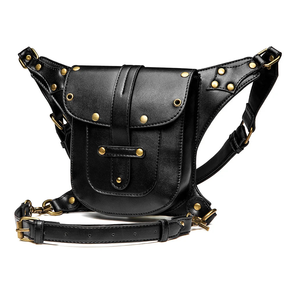Halloween Single Shoulder Messenger Bag Punk Tactical Waist Fanny Pack