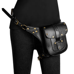Halloween Single Shoulder Messenger Bag Punk Tactical Waist Fanny Pack