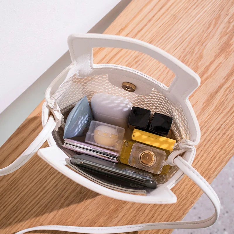Women's Crossbody Bag Hollow Shoulder Handbag