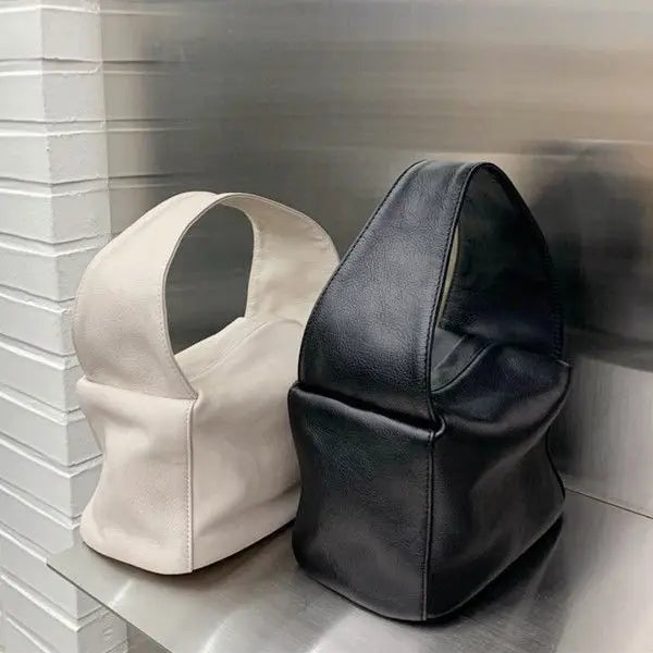 Mini French Square Bag Soft Leather Female Bag