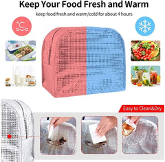 Thermal Lunch Bags for Kids Women Insulated Lonchers Bag