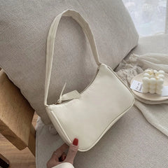 Retro Top Handle Bag PU Leather Shoulder Totes for Women
