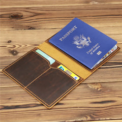 Ukraine Leather Passport Cover for Men
