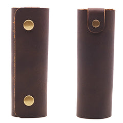 Leather Housekeeper Key Wallet Car Case Bag Pouch