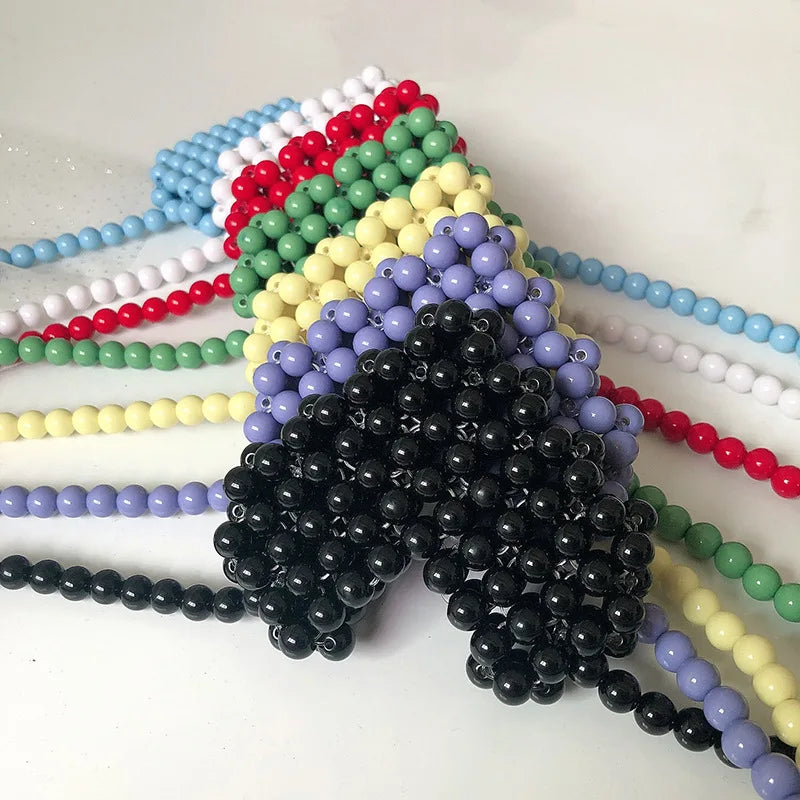 Mini Heart Crossbody Bag Multicolor Clear Handbag Purse for Women