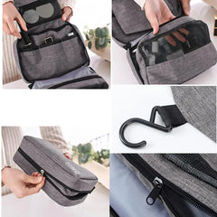 Travel Toiletry Bag Hanging Cosmetic Storage Organizer Pouch