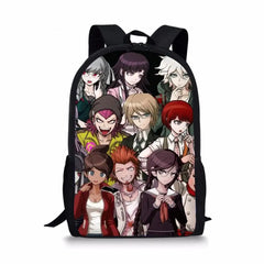 HaoYun 16-inch Danganronpa Anime Children's Backpack Boys School Bag