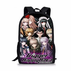 HaoYun 16-inch Danganronpa Anime Children's Backpack Boys School Bag
