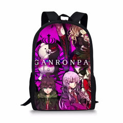 HaoYun 16-inch Danganronpa Anime Children's Backpack Boys School Bag