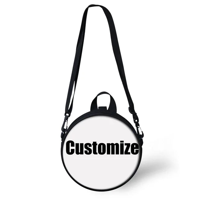 HaoYun Gothic 12 Constellations Bag Mini Girl Boy Round Bag Women Shoulder