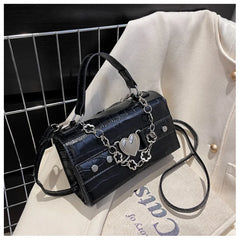 Gothic Shoulder Bag Metal Punk Style Handbag