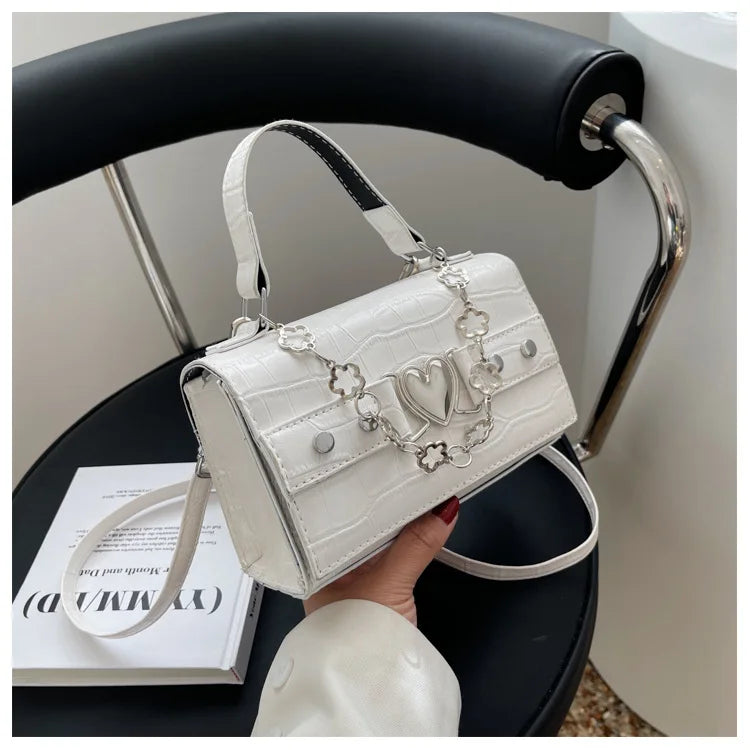 Harajuku Gothic Shoulder Bag Metal Punk Style Female Handbags