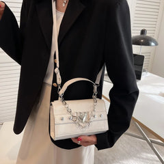 Harajuku Gothic Shoulder Bag Metal Punk Style Female Handbags