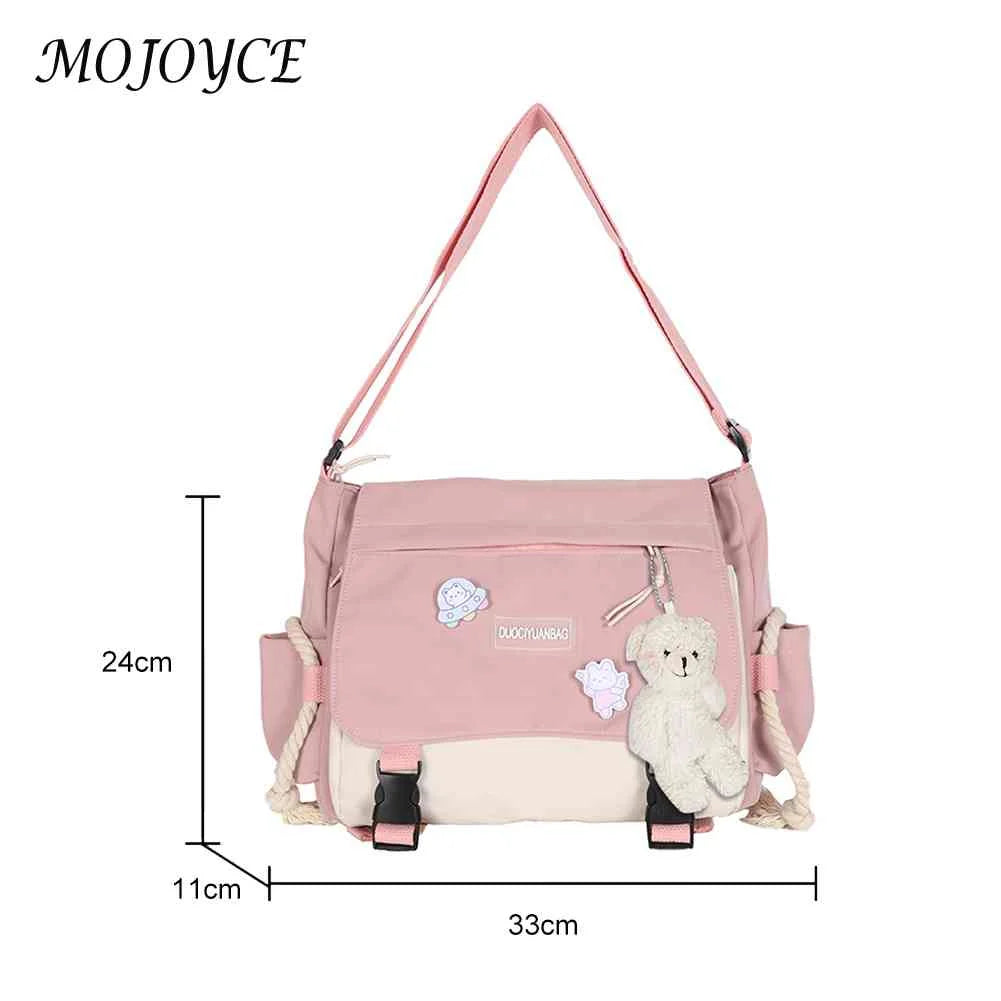 Harajuku Handbags for Women Large Capacity Student Tutorial Bag