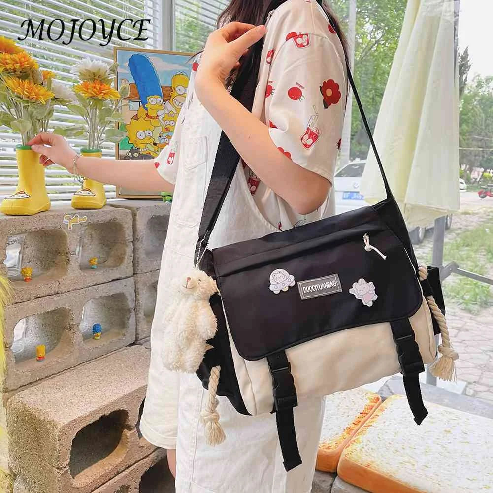 Harajuku Handbags for Women Large Capacity Student Tutorial Bag
