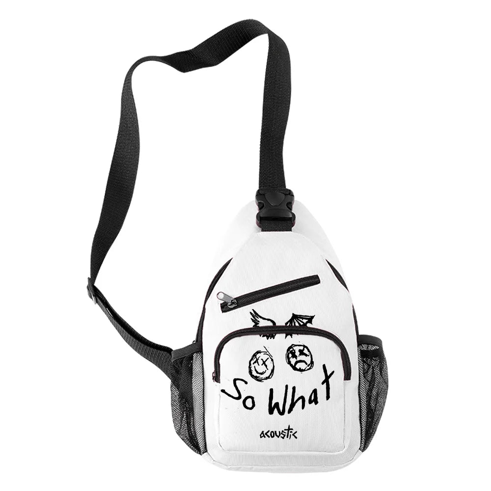 Harajuku JADEN HOSSLER 3D Print Chest Bags