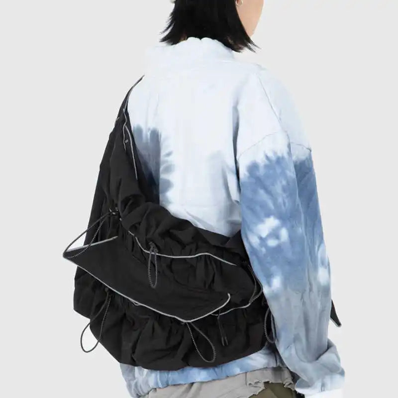 Harajuku Reflective Techwear Shoulder Bag