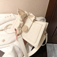 Harajuku Pu Square Handbag Women Crossbody Bag Soft-Faced Shoulder Bag